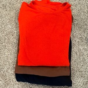 4 Lululemon Hold Tight Long Sleeve Shirt bundle